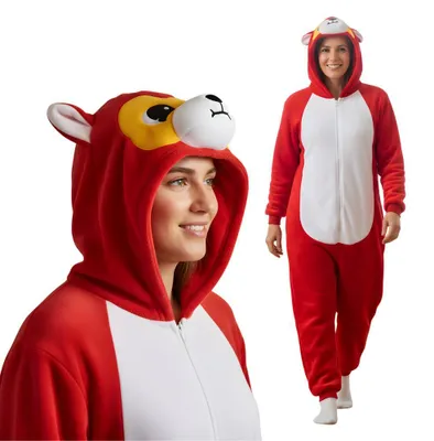 Zdjęcie produktu dla Piżama Onesie Kigurumi Kostium Przebranie Akita XL: 175 - 185cm