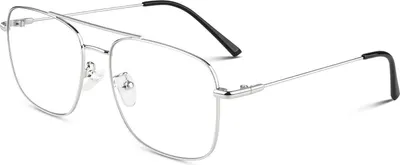 Obrázek produktu pro LINVO aviator brýle kovový rám vintage falešné brýle muži ženy
