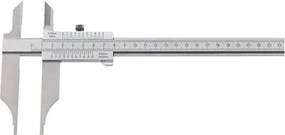 Produktbild von FORMAT Werkstatt-Messschieber m. Spitzen 1/20 parallaxfrei 300x90mm