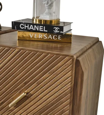 Produktbild von Sideboard Kommode Luxus Schränke Kommoden Wohnzimmer Holz Braun Möbel