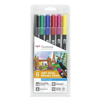 Immagine prodotto di Tombow ABT-6P-1ABT Set di 6 colori primari