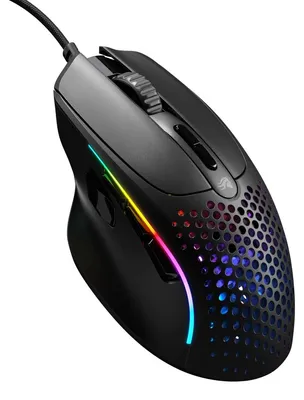 Image de Souris gaming - Filaire - Ultra-légère 66 g - 9 boutons programmables - Noir