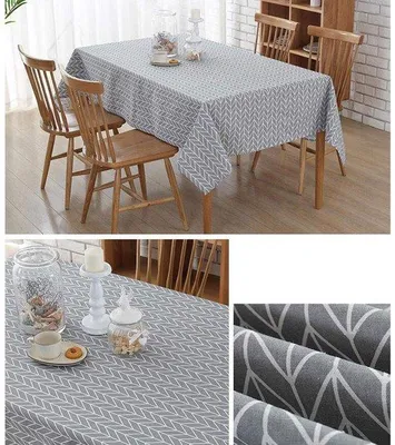 Zdjęcie produktu dla Uniqoos® Prostokątna obrus 100 x 140 cm – możliwość prania, wodoodporna i odporna na plamy, wykonana w 100% z poliestrowej tkaniny, do użytku wewnątrz i na zewnątrz