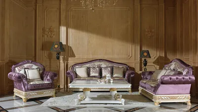 Produktbild von Klassische Sofagarnitur 3+1 Barock Rokoko Antik Stil Sofa Couch Couchen Sofas