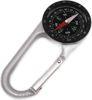 Zdjęcie produktu dla CAO Carabiner Outdoor Equipment Karabinek kempingowy z kompasem Adventure