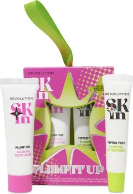 Productafbeelding van Revolution Skin geschenkset: "Plump it Up" hydraterende crème, lippenbalsem