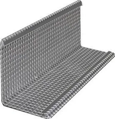 Produktbild von Sarei Kiesfangleiste Form 2 Aluminium natur