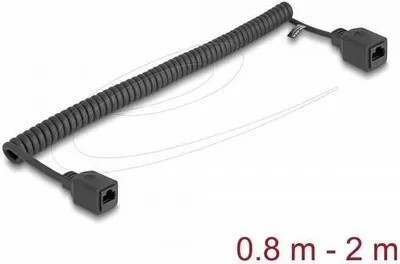 Obrázek produktu pro DeLOCK 90671, 2 m, Cat5e, U/UTP (UTP), RJ-45, RJ-45, Černá