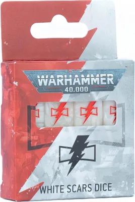 Obrázok produktu pre Games Workshop 55-67, Súprava kociek, Červená, Biela, 16 kusov