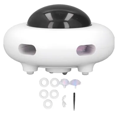 Image de Jouet électrique pour chat, induction intelligente, rotation automatique, forme ronde, chaton interactif