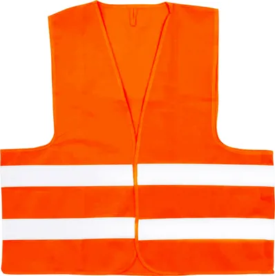 Produktbild von Warnweste mit Reflektoren Weste für Erwachsene in Orange
