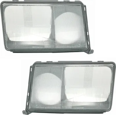 Produktbild von Streuscheibe Set für Mercedes E-Klasse W124 S124 Scheinwerfer Scheibe Glas
