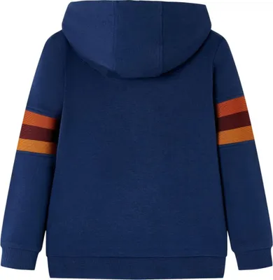Produktbild von vidaXL Kinder-Kapuzenpullover Marineblau 104