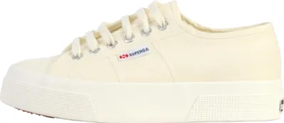 Image de Superga Dames Faible Sneaker 2740 Platform Low Top S21384W beige