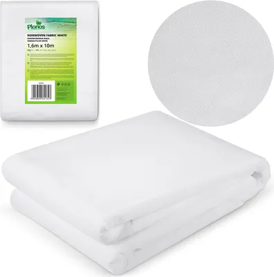 Immagine prodotto di Tessuto di copertura Agrotextile 1000 cm x 160 cm Plonos - bianco