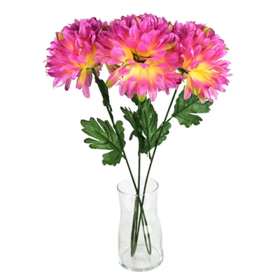 Produktbild von Chrysantheme rosa Ø17cm/65 cm - 3 Stück