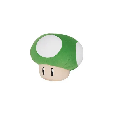 Image de Super champignon Nintendo vert 16 cm
