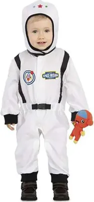 Obrázok produktu pre Mamička astronautka s mimozemským dieťaťom Kostým Biela 0-6 mesiacov Biela 0-6 mesiacov