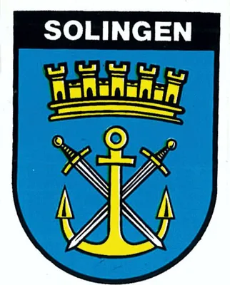 Produktbild von Aufkleber Wappen Solingen 60 x 45 mm