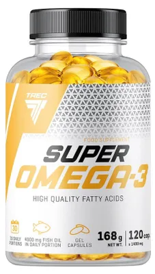 Produktbild von Trec Super Omega-3 120 Kapseln