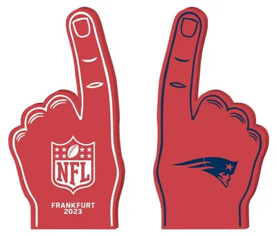 Produktbild von NFL Frankfurt New England Patriots Foam Finger Winkehand