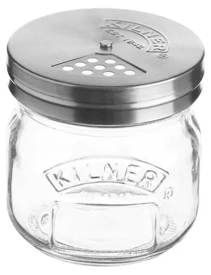 Obrázok produktu pre Strooidlo 250 ml – Štýl vintage, nádoba na posypávanie, vhodná na parmezán
