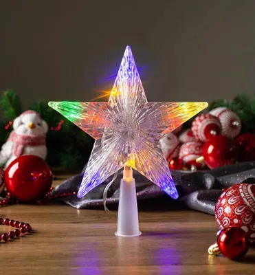 Obrázok produktu pre Hviezda MagicHome Vianoce, 10 LED, farebná, 2xAA