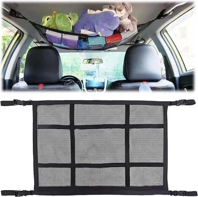 Produktbild von Universalenetz für vier Dächer, 90 x 65 cm, für Jeep, SUV, LKW, mit Armlehnen
