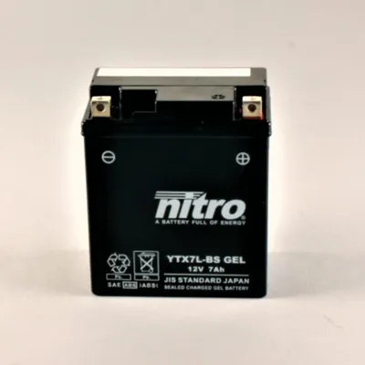 Image de Batterie Nitro NTX7L / YTX7L 7AH GEL