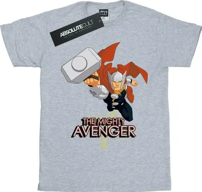 Produktbild von Marvel - "The Mighty Avenger" T-Shirt für Damen BI47726 (3XL) (Grau)