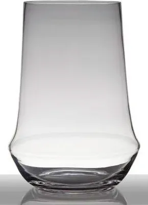 Produktbild von INNA-Glas Bodenvase Glas Shane, Kegel - rund, klar, 35cm, Ø 25,5cm - Glasvase - Tischvase