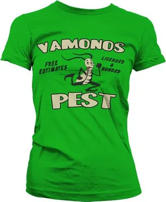 Produktbild von Girlie Shirt Vamanos Pest Größe: XXL