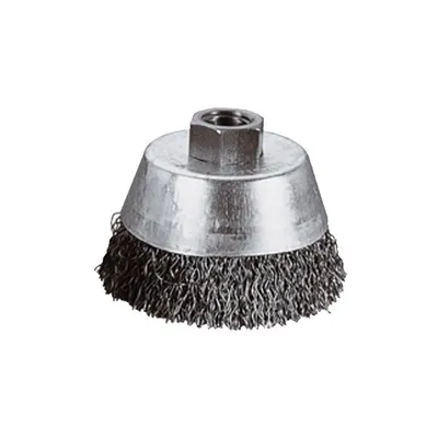 Produktbild von Wolfcraft Topfdrahtbürste Ø 65 mm gewellt M14 für Winkelschleifer