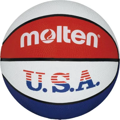 Produktbild von Molten Basketball BC5R-USA Trainingsball weiß blau rot Gr 5
