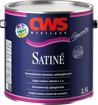 Produktbild von CWS WERTLACK Satine 2,5 Liter weiß