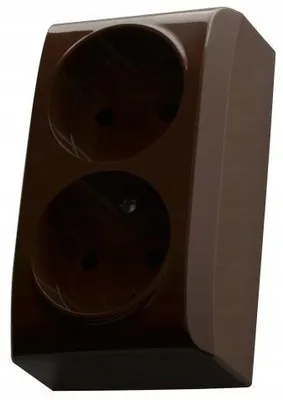 Produktbild von Ospel GN-2B/24, Braun, IP20, 16 A, 60 mm, 40 mm, 100 mm