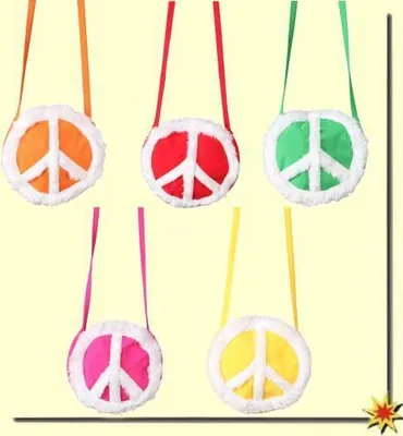 Produktbild von Tasche Peace, pink, Peace-Tasche, Hippie