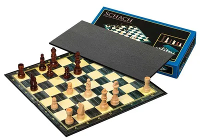 Produktbild von Philos Schachspiel Standard mit Kantenfeld 30 mm, Königshöhe 64 mm