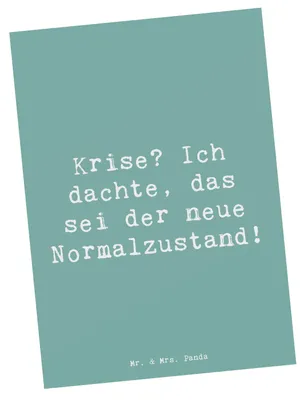 Produktbild von Mr. & Mrs. Panda Postkarte Spruch Gelassenheit in Krisen - Meeresbrise - Geschenk, Mutmacher, Zitat, Gefühl, Motivation, Postkarten, Grußkarte, Ansichtskarten, kunstkarte