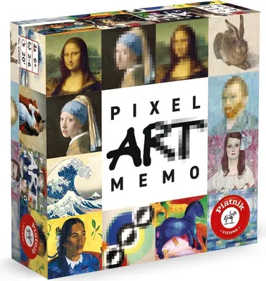 Obrázok produktu pre Piatnik Boardgame Pixel Art Memo