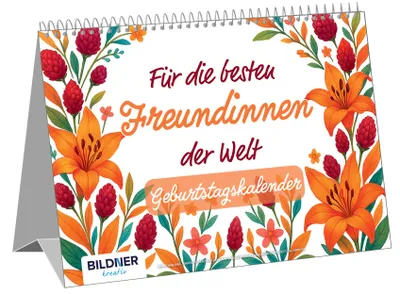 Produktbild von Für die besten Freundinnen – Der immerwährende Geburtstagskalender