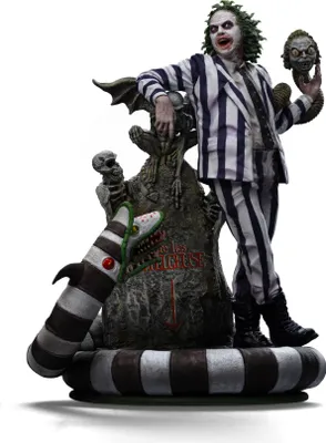 Zdjęcie produktu dla Beetlejuice Statua w skali artystycznej 1/10 Beetlejuice 19 cm
