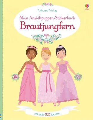 Produktbild von Mein Anziehpuppen-Stickerbuch: Brautjungfern