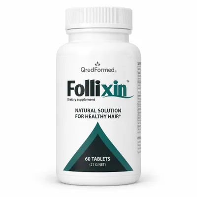 Image de FOLLIXIN – Complément alimentaire pour la santé des cheveux, de la peau et des ongles – 60 gélules
