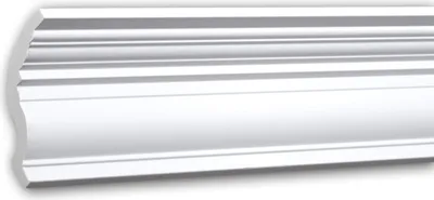 Produktbild von PROFHOME 150179 Eckleiste aus Polyurethan Deckenleiste Stuckleiste 2 m