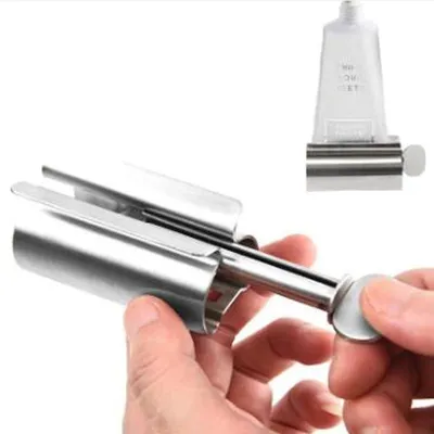 Produktbild von 1 Stück Squeezer Tubenpresse Tubenquetscher Tubenausdrücker Zahnpastaspender Quetscher Zahnpasta Tubenpresse Set für Badezimmer
