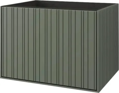Produktbild von Jungborn Waschbeckenunterschrank SEIMILA BxHxT 60 x 43 x 46 cm Frontfarbe grün matt