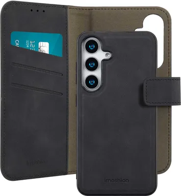 Produktbild von imoshion Entfernbare 2-1 Luxus Klapphülle Samsung Galaxy S25 - Schwarz