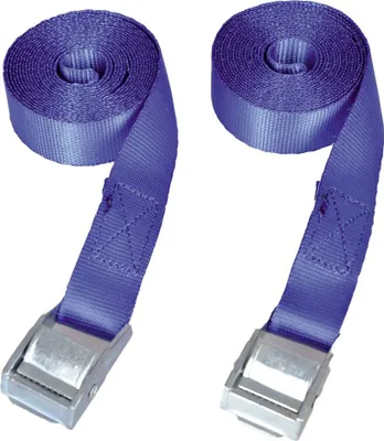 Produktbild von Talamex Spanngurt Mit Klemmschloss 25 Mm 2 Einheiten Blau 2.5 m Blau 2.5 m