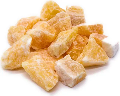 Produktbild von LAVISA Premium Heilsteine Edelsteine Set | Natürliche Kristalle für Dekoration und Wohlbefinden | 100% Natursteine Mineralsteine (Orangencalcit)